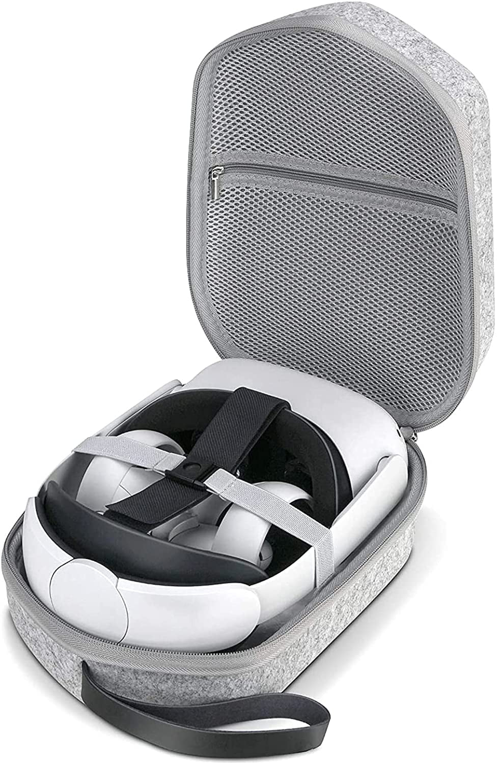 2023 Quest 2 All-In-One VR Headset, 128GB SSD, Holiday Family Bundle: Marxsol Carrying Case, Earphone, Link Cable, Touch Controllers with Grip Cover,Knuckle & Hand Strap Lens Cover